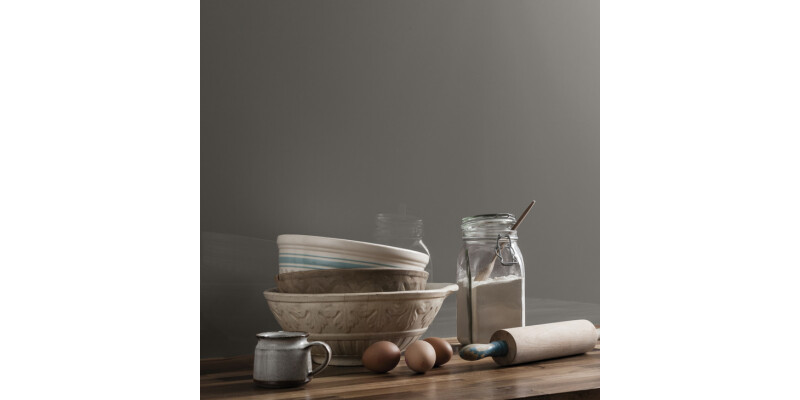 AluSplash S/B 800x900mm Latte/Bluberry