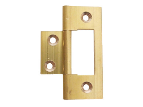 Flush Hinge 64x19mm Inset Stght 290 Self