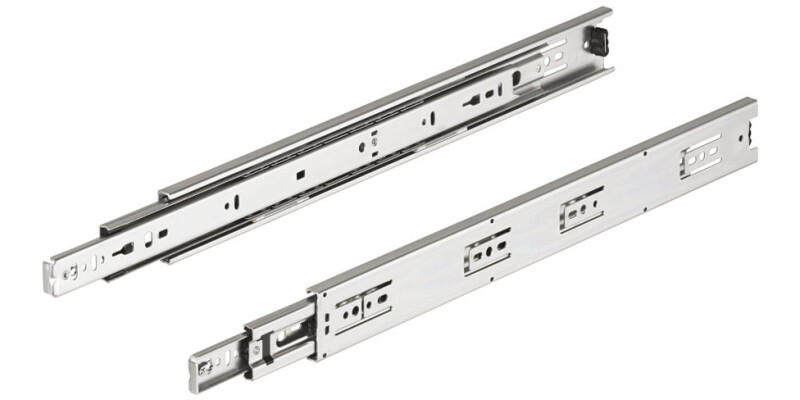 Ball Bearing Drawer Runners, Full Extension, Load Capacity 48-50 kg, Accuride 38
