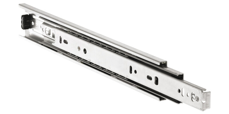 3832 BB Drawer Runner Full 50kg 600mm Wht