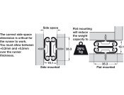 0330 SS BB Drawer Runner Full 50kg 300mm HGSS