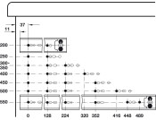 2601 BB Drawer Runner Full 12kg 150mm BZP