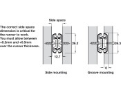2642 BB Drawer Runner Full 35kg 350mm BZP