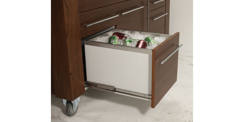 5321 BB Drawer Runner Full 100kg 790mm BZP