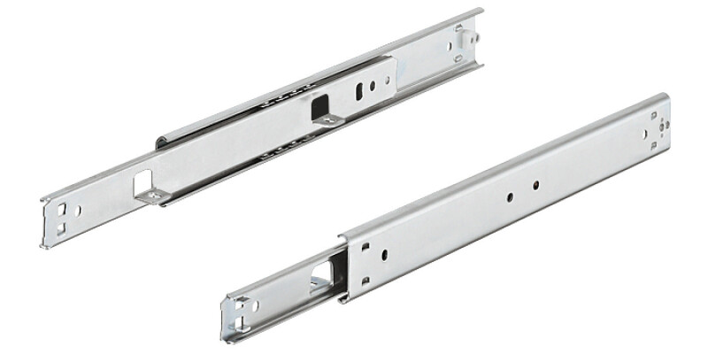 2002 BB Drawer Runner 2Way Sgl 35kg 406mm BZP