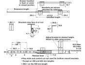 2109 Keyboard Runner Sgl 30kg 450mm BZP