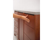 3832TR BB Drawer Runner Full 45kg 450mm Blk