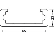 Accuride 0116 Sld Track Sys 3600mm Alu