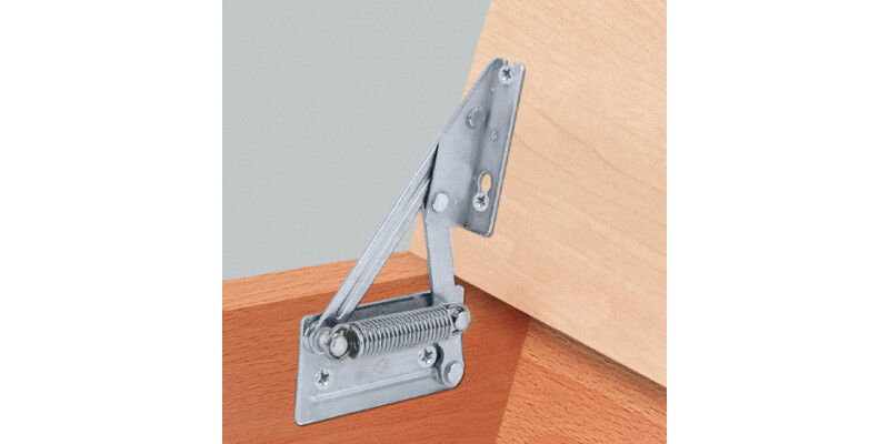 Bench Seat Hinge Spr 12kg Blue Zinc Galv