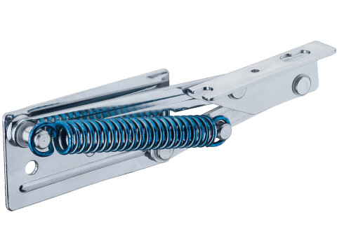 Bench Seat Hinge Spr 12kg Blue Zinc Galv