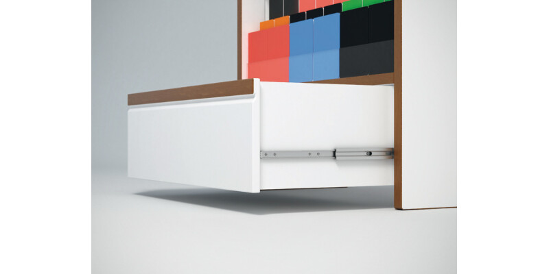 5321-EC BB Drawer Runner Full 80kg 1000mm BZP