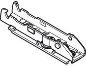 Tiomos 0mm Mounting Plate 2prt Click Inline Var