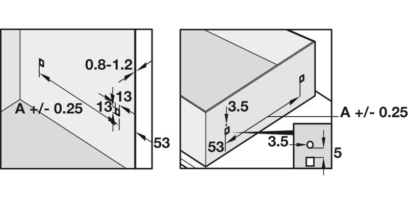 3320-50 BB Drawer Runner Full 59kg 450mm BZP