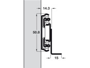 3301-60 BB Drawer Runner Full 60kg 300mm BZP