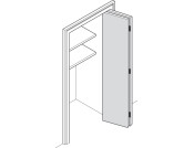 Hawa Multifold 30/W Fitting Set 2 Panels