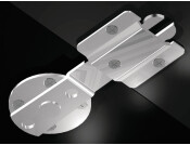 Table Connector 153x60mm St Galv