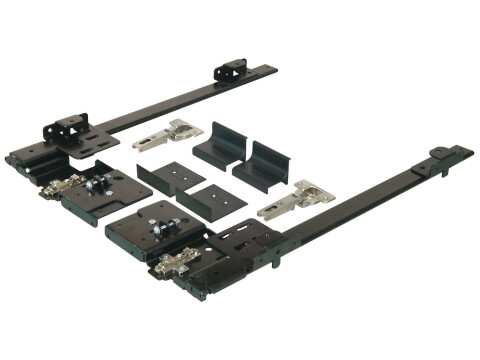 Accuride 1321 Pivot Sld DrRun Blk 710mm