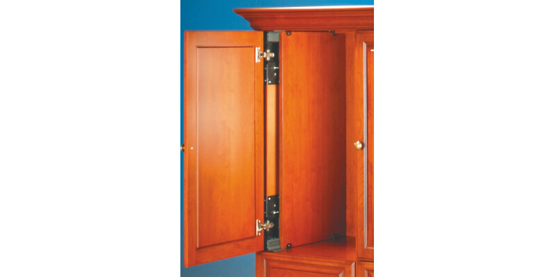 Accuride 1321 Pivot Sld DrRun Blk 456mm