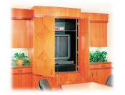 Accuride 1432 Pivot Sld DrRun Blk 608mm