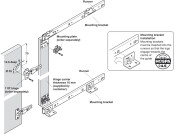 Accuride 1319 Pivot Sld Dr Run SZP 350mm