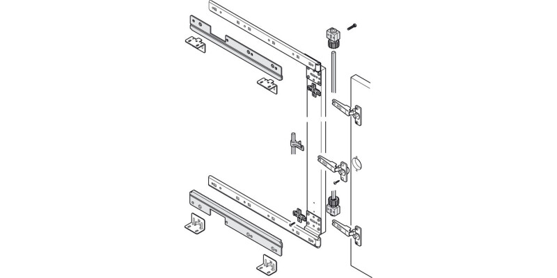 Accuride 1316 Syncro Control Sys 450mm
