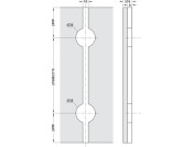 Planofit Strght Sys Com Set 2400mm Blk