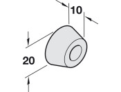 Hawa Junior 40GP Add Rubber Buffer