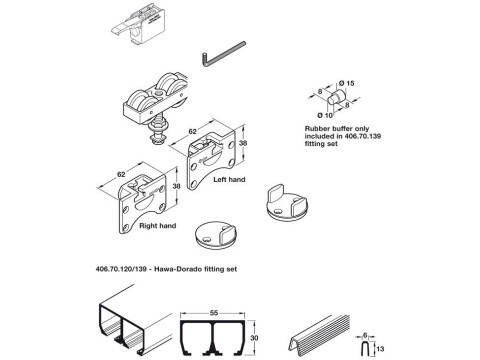Hawa Dorado IF Complete Set 3Door