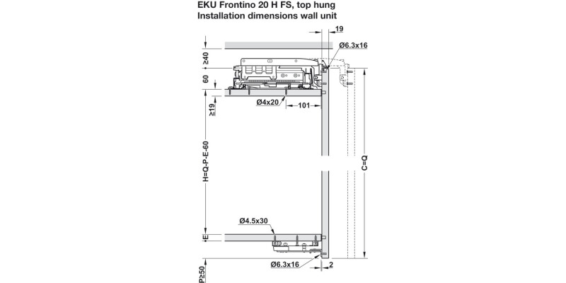 Eku Frontino 20H FS FitSet 2Dr S2