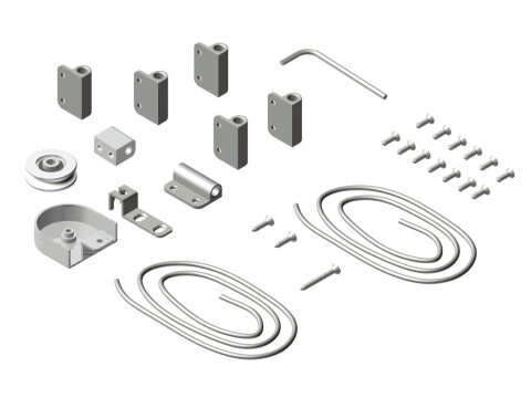 Slido Optimo80/Classic160B SelfClose Set