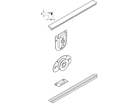 System SF-51 FitSet w Track 2Door