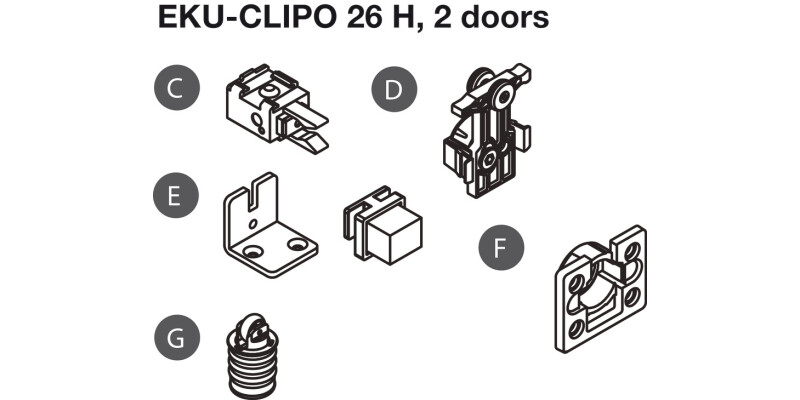 Eku Clipo 26H IF FitSet 2Dr