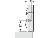 Tiomos Econ 2mm Mounting Plate Click 3 Cruci PM