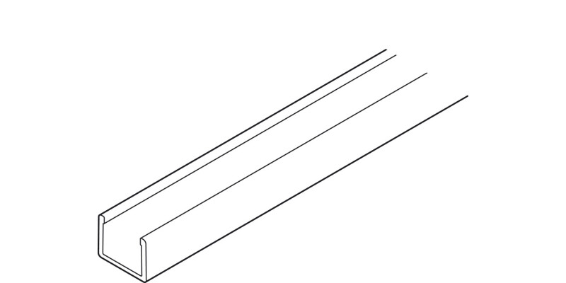 Japanese Door Up/Low Fin Profile 2m Slv