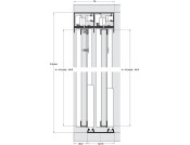 Junior 6 System Fitting Set F 2 Door