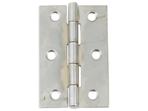 1838 Butt Hinge 75x49mm St PC