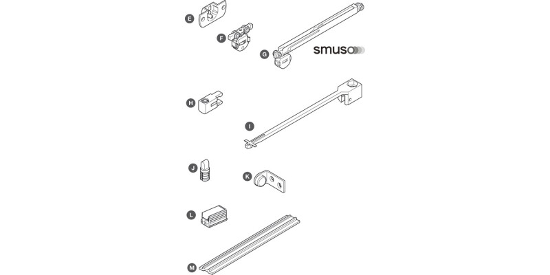 Slido Cls 20IFC FitSet 2Dr w SC