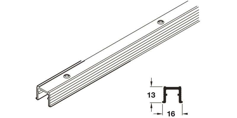 Eku Combino/Libra/Regal Sgl Track 2.5m