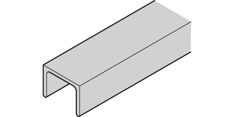 SlidoClassic 55IF Top Guide Rail 2.5m BA