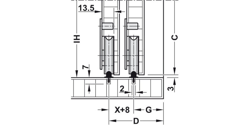 Slido Cls 55IF FitSet 3Dr