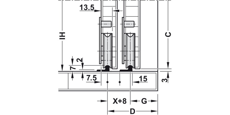 Slido Cls 55IF FitSet 3Dr