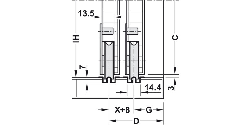 Slido Cls 55IF FitSet 3Dr