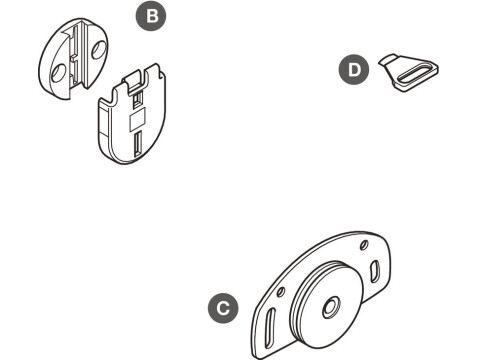 System 2 Btm Roll FitSet 1Door