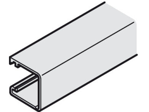 Profile, for Sliding Cabinet and Wardrobe Doors, Hawa-Regal B 25H Forslide