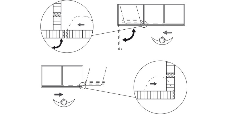 Hawa Aperto 40/F Sgl Panel FitSet 1Door