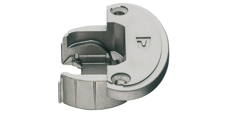 Exposed Axle Hinge Cup, for 270�/240�/180� Single Pivot Hinge Arms, Quick Mounti