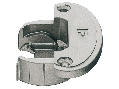 Exposed Axle Hinge Cup, for 270�/240�/180� Single Pivot Hinge Arms, Quick Mounti