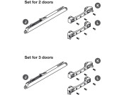 PS48.1 Soft Close Set for 3 Doors