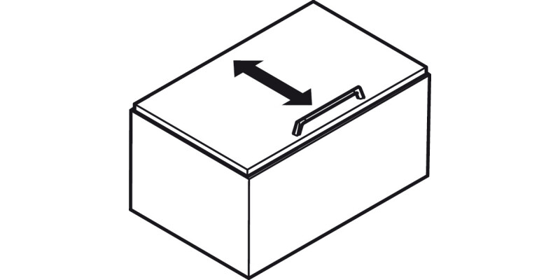 Maxi up 3675 Lid Stay H ZA NP Blk