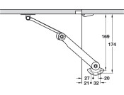 Kinvaro T-105 Flap Fit RH 1000x283mm